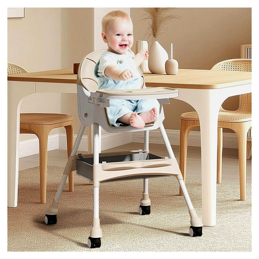 Hochstuhl für Babys - Klappbarer Tragbarer Fütterstuhl | Sitzhilfe für Essen, Reisen, Camping, Küche, Restaurant und Outdoor