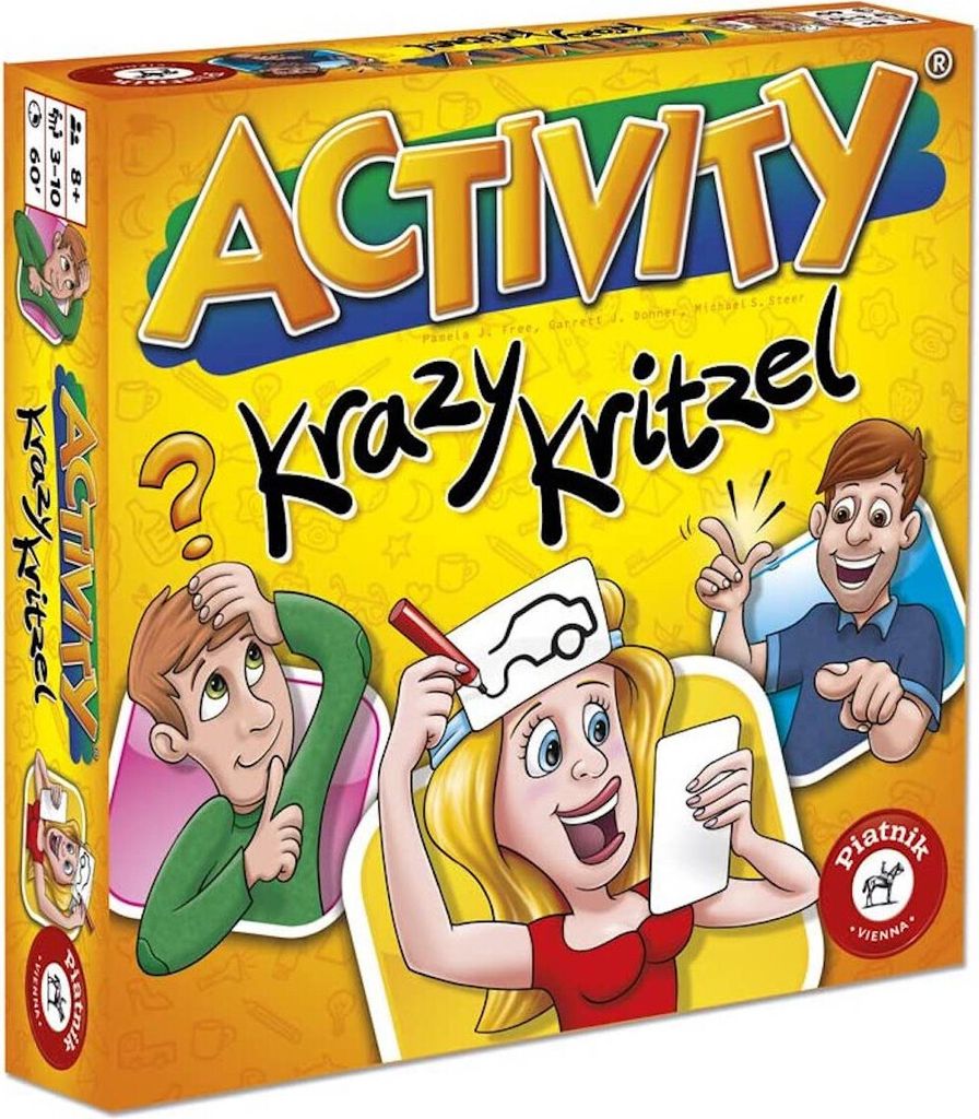 Piatnik 6063 - Activity Krazy Kritzel Partyspiel Produktbild 