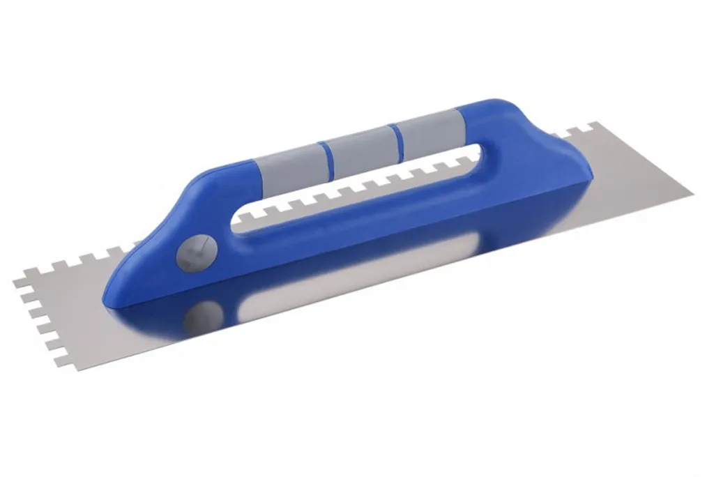 Spatola Lisciante Kubala 0254 Inox 480x130 Denti 10x10 G-12 Shop