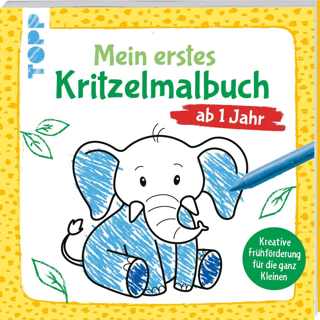 Mein allererstes Kritzelmalbuch ab 1 Jahr Produktbild 