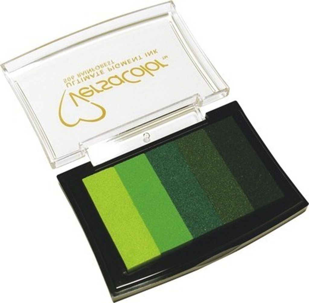 Stempelkissen Versacolor" grün"