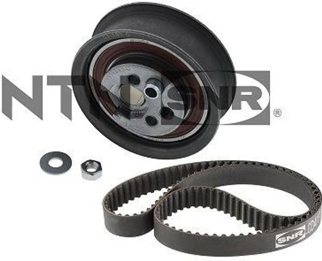 Jeu de courroies dentées SNR KD457.24 - Fiabilité pour moteur TDI Audi/VW