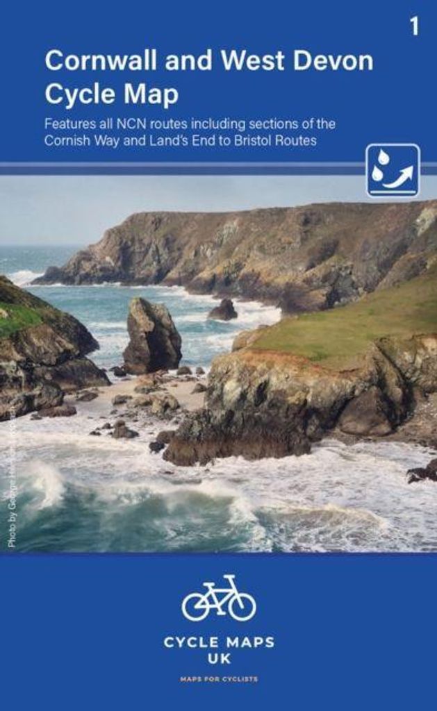 Cornwall and West Devon Cycle Map 1
