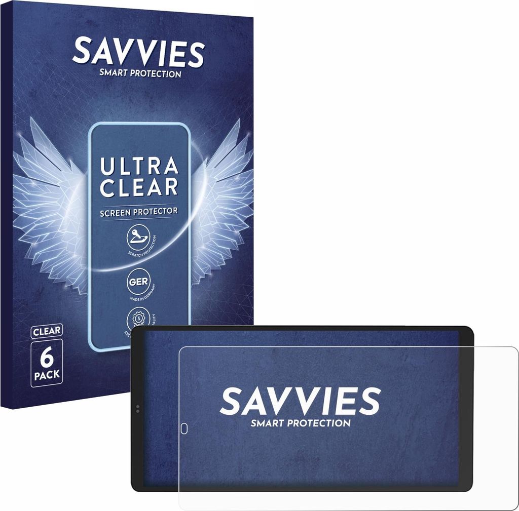 6x Für Shelly Wall Display X2 Schutzfolie Savvies Displayschutz Display Schutz Folie Klar Transparent