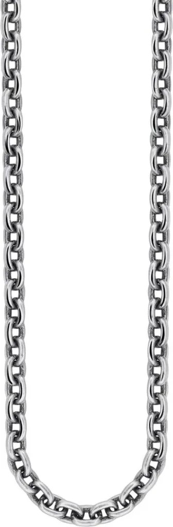 Chaîne d'ancre en argent noirci KE2285 design vintage Thomas Sabo 925