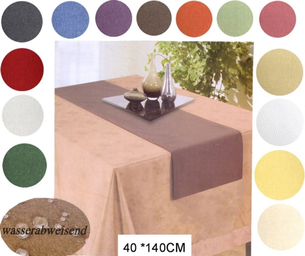 Gartentischdecken verschiedene Farben und Formen