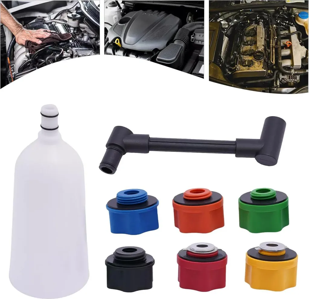 Kit de Remplissage Huile pour Entretien Voiture - Universel 10 Pièces
