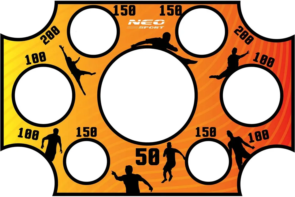 Cible de précision Neo-Sport pour but de foot 300x200 cm