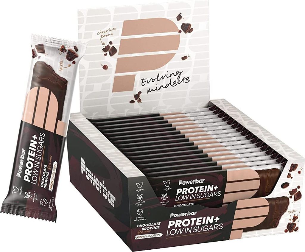 POWERBAR Protein Plus s nízkym obsahom cukru, čokoládové Obrázok produktu 