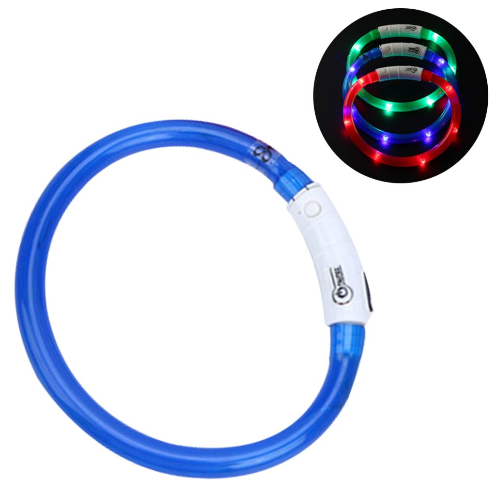 LED Leuchthalsband für Hunde USB Aufladbar LED Produktbild 2