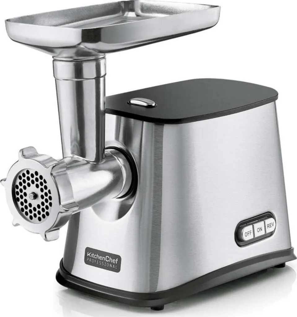 Hachoir à viande électrique en inox KitchenChef KCP HR8PTL