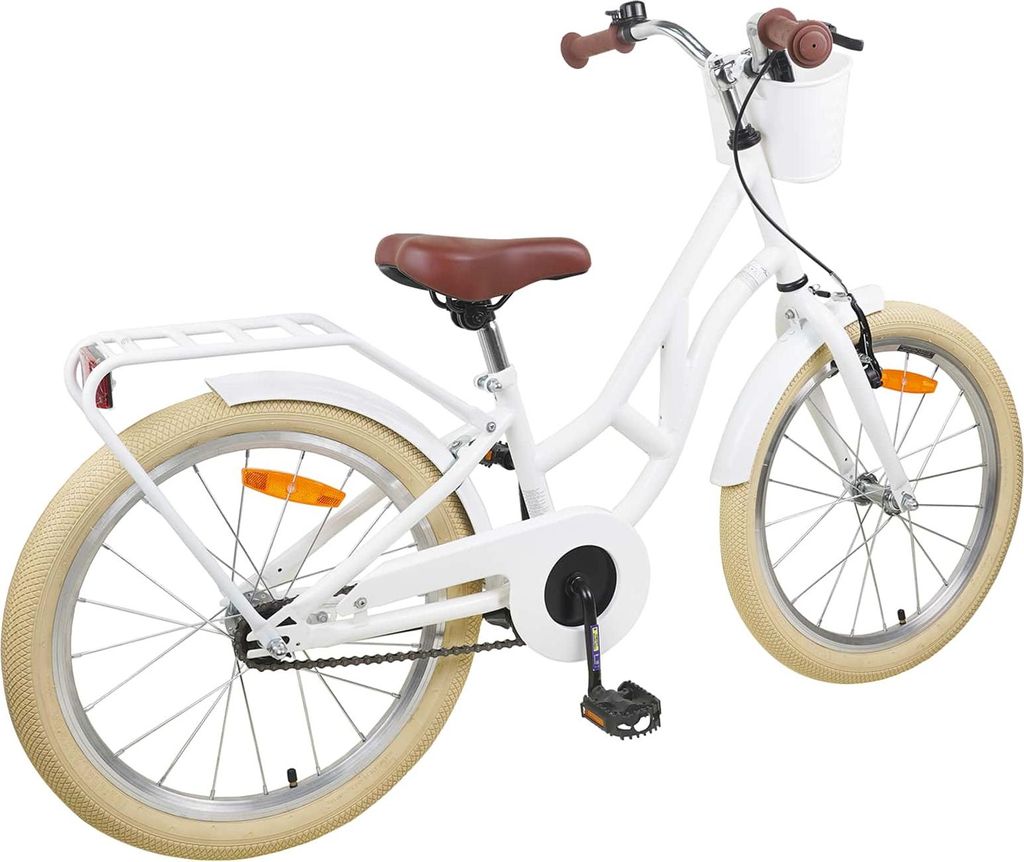 "Sonderangebot" Kinderfahrrad - CLORIS - 6-9 Jahre - Mädchenfahrrad - 24 Zoll für 8-12 Jahre alt Weiß - Jugend- & Kinderfahrräder NeuMöbel7763681