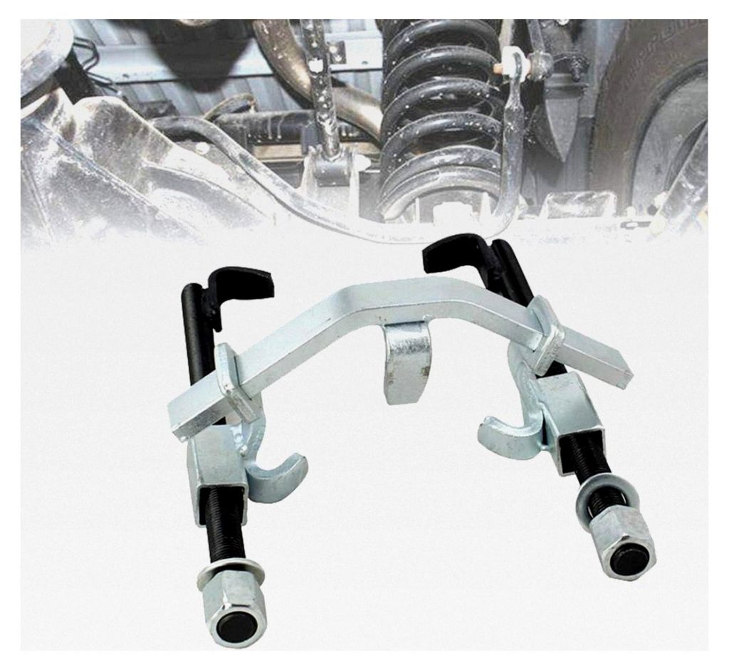 3-teiliges Profi Universal-Federspanner-Set 1500kg für Spiralfedern - Universalwerkzeug zum Spannen von Federn in KFZ