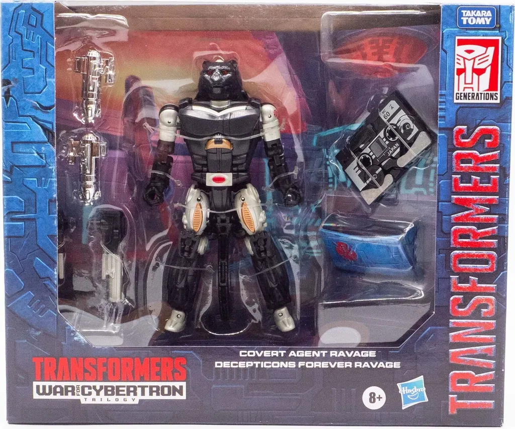 Transformers Hasbro Covert Agent Ravage Decepticon Figurine 15cm - 2