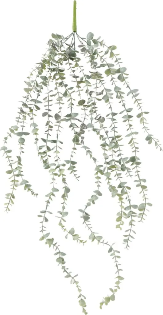 Plante suspendue artificielle pour étagère - Herbe GRASS 90 cm verte