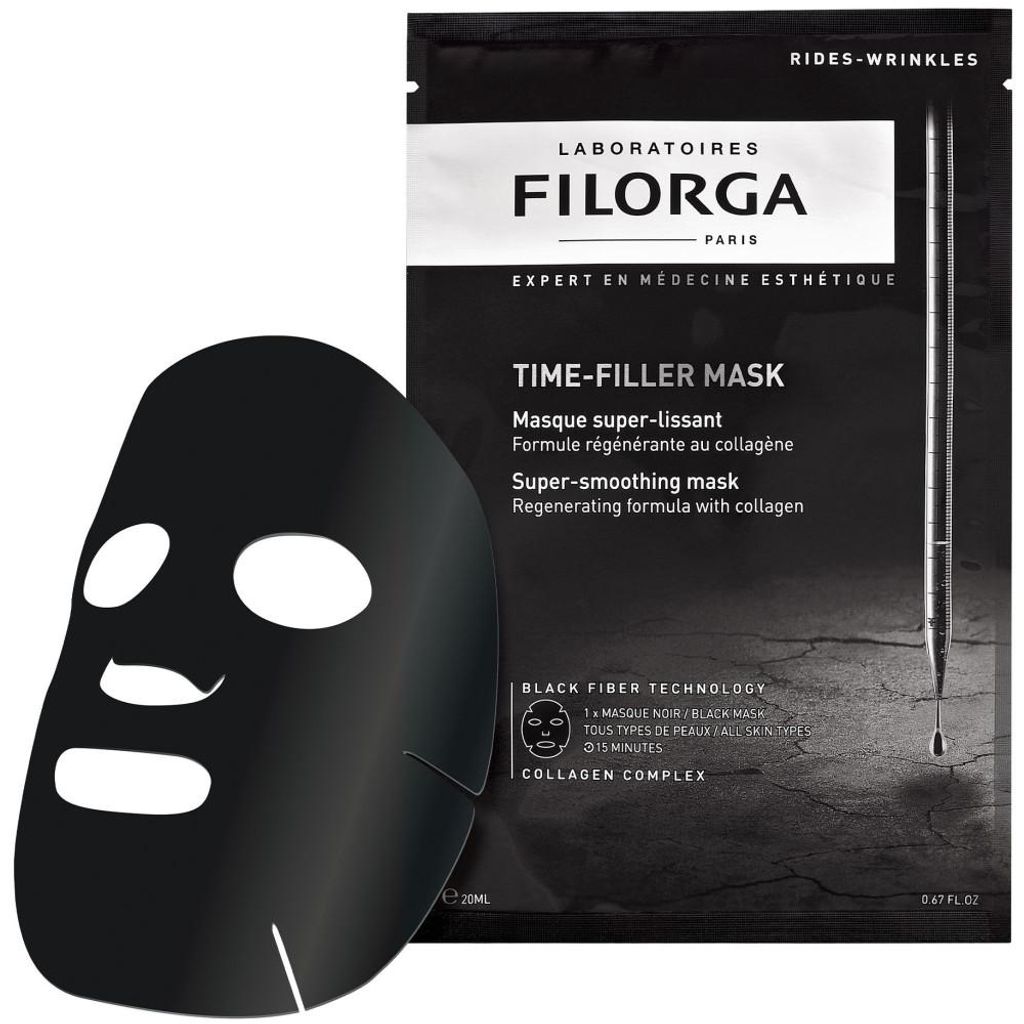 Filorga Time Filler Mask Super wygładzająca czarna maska Zdjęcie produktu 