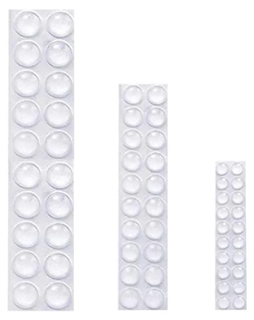 Patins en caoutchouc et butées de protection silicone pour meubles x60