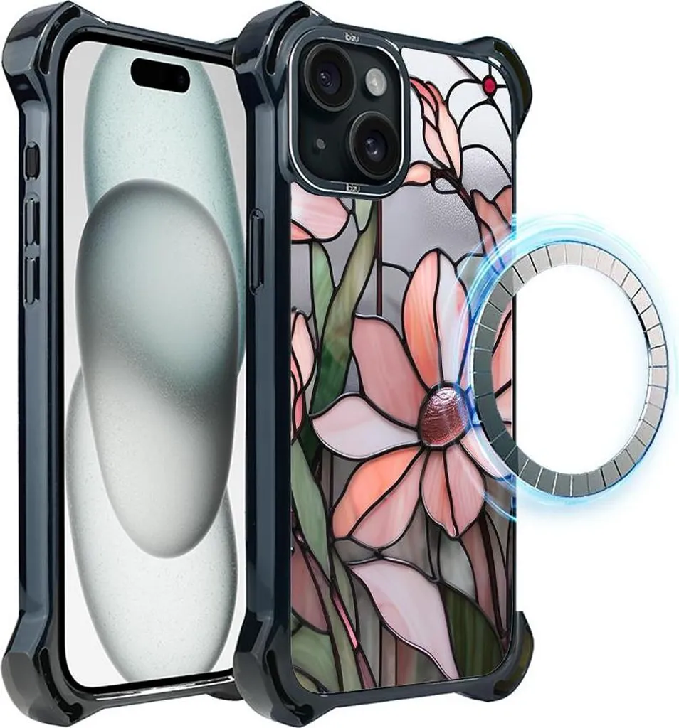 Coque antichoc iPhone 15 Plus avec technologie MagSafe intégrée