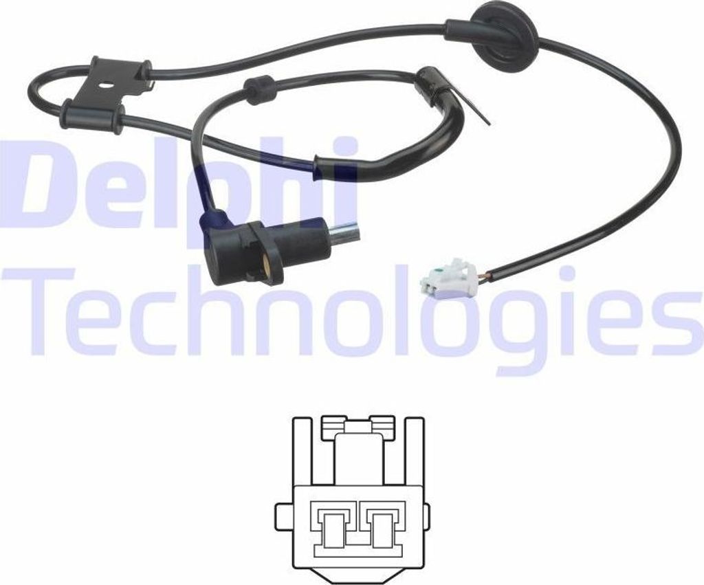 Sensor, Raddrehzahl DELPHI SS20527