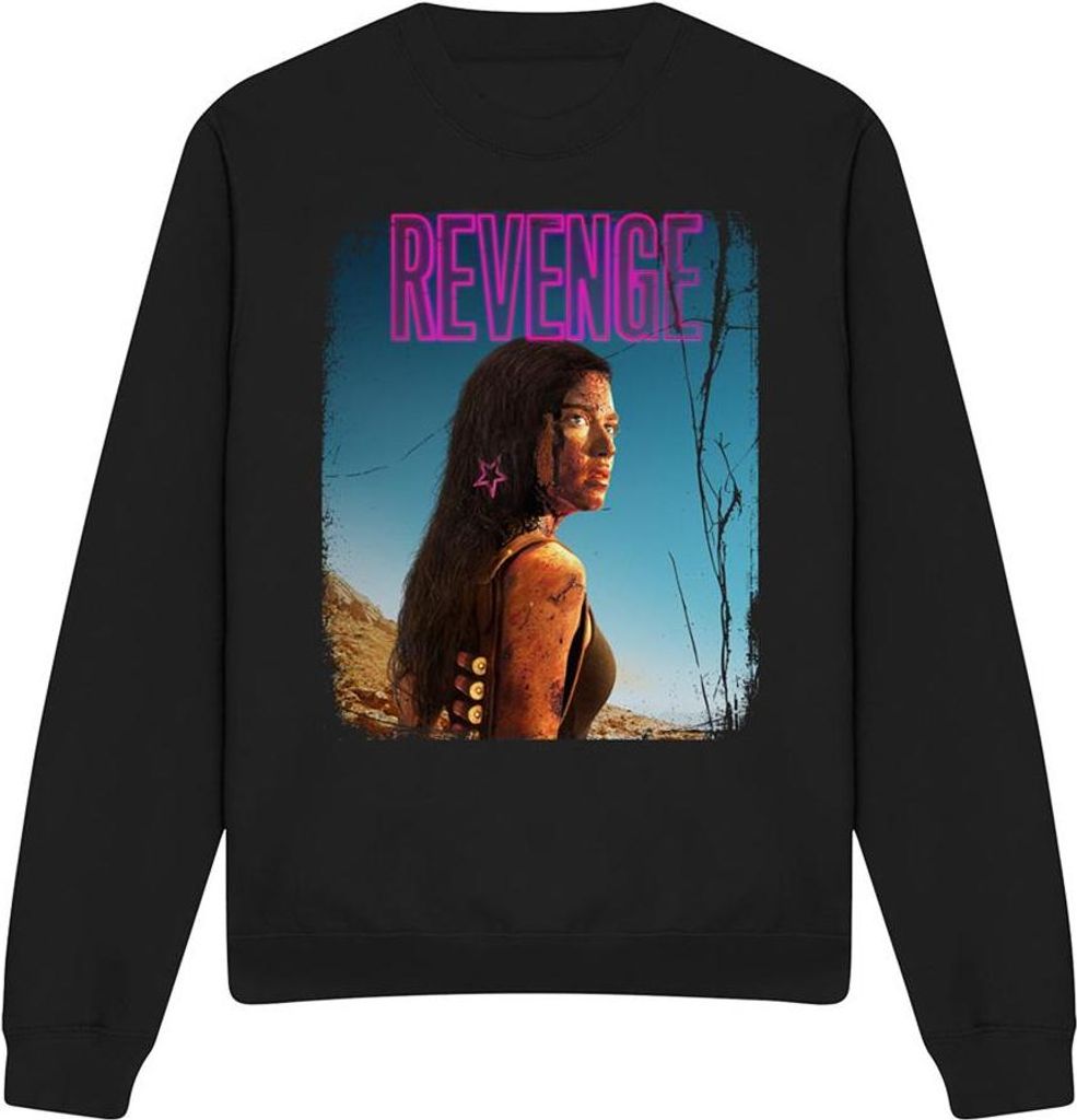 Revenge - Sweatshirt für Herren/Damen Uni TV32106 (M) (Schwarz)