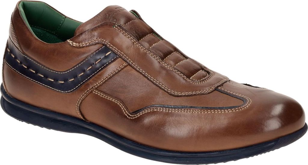 GALIZIO TORRESI Sportliche Slipper Herren 32303432303937 Braun 44 EU