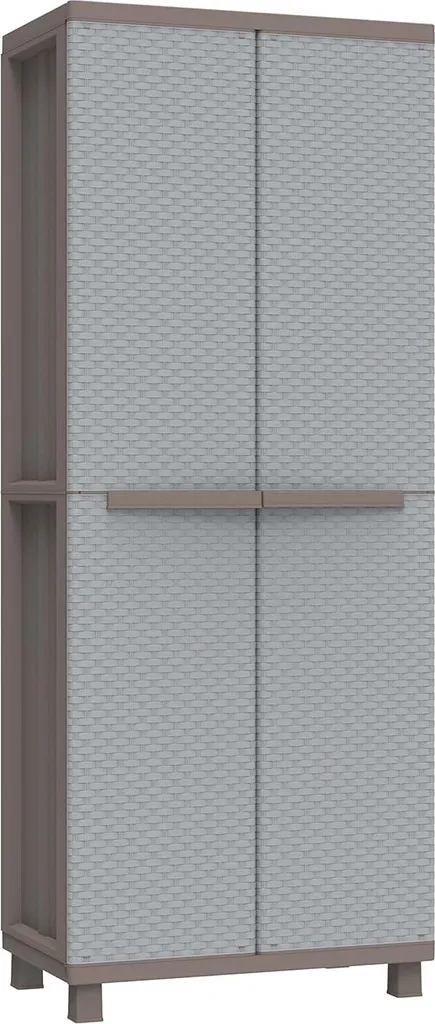 Armoire de jardin pour outils - Abri de stockage compact pour l'extérieur