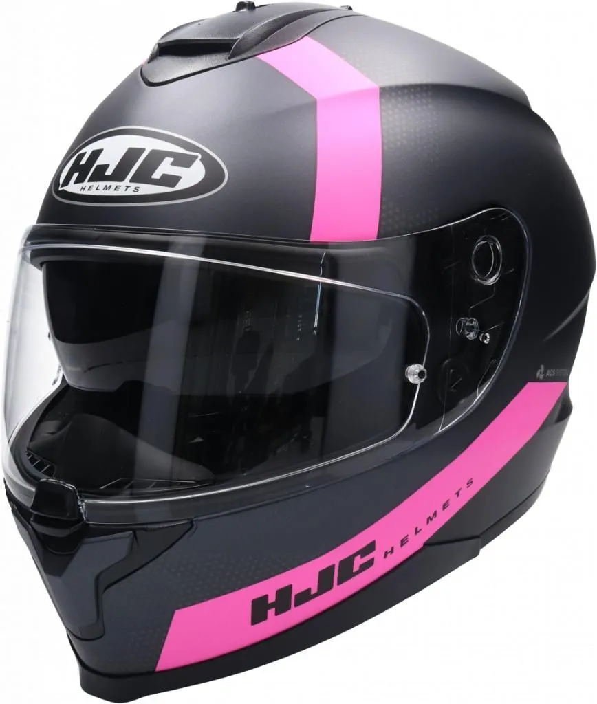 Casque HJC C70 Eura XXS : Fini l'Éblouissement avec le Double Écran Solaire