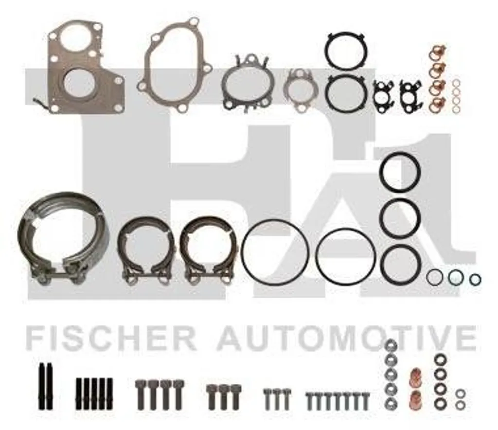 Kit d'Assemblage Turbocompresseur pour Audi A6 3.0 TDI 64 Éléments