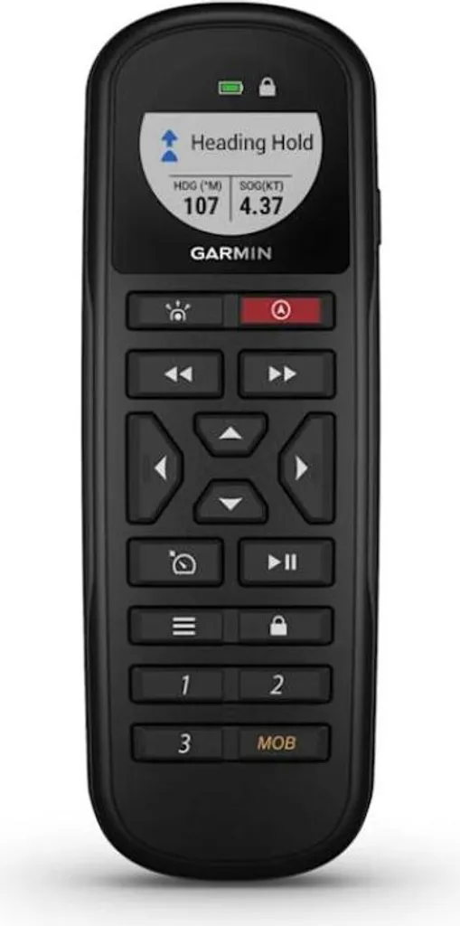 Pilotez votre Navire à Distance avec la Télécommande Garmin Reactor Noire