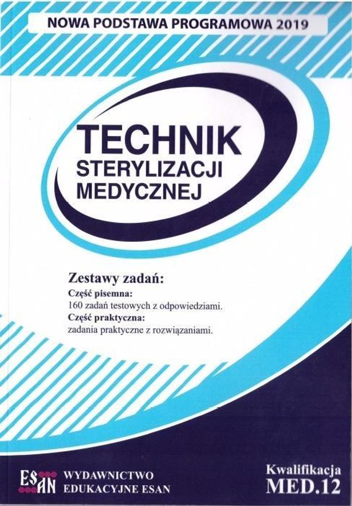 Technik Sterylizacji Med. Kwalifikacja MED.12 NPP - Monika Zdjęcie produktu 