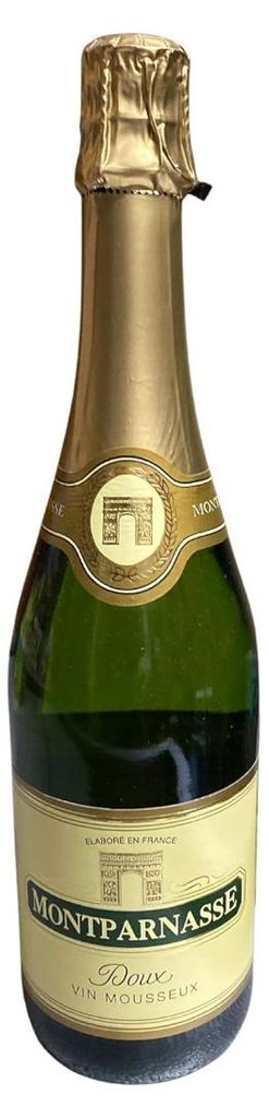 Montparnasse Doux Sekt mild Flasche französischer Schaumwein 750ml