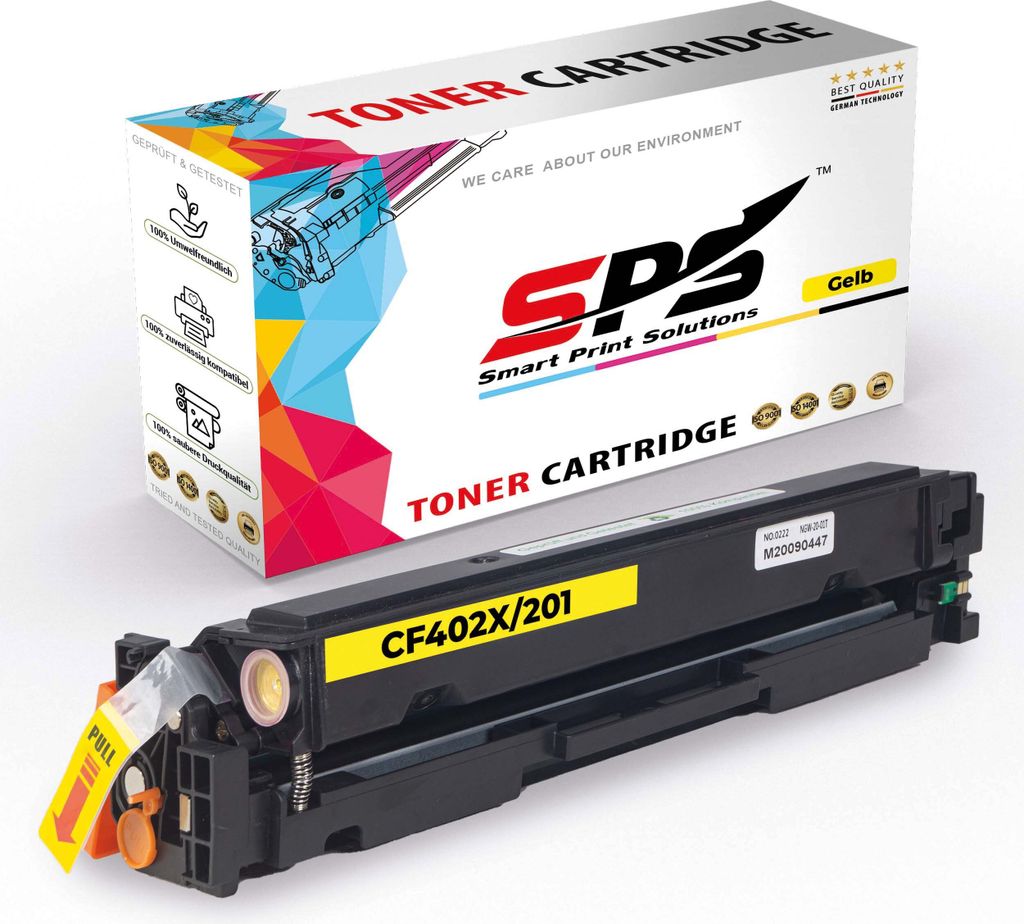 Kompatibel für HP Color Laserjet Pro 200 M252 / CF402X / 201X Toner Gelb