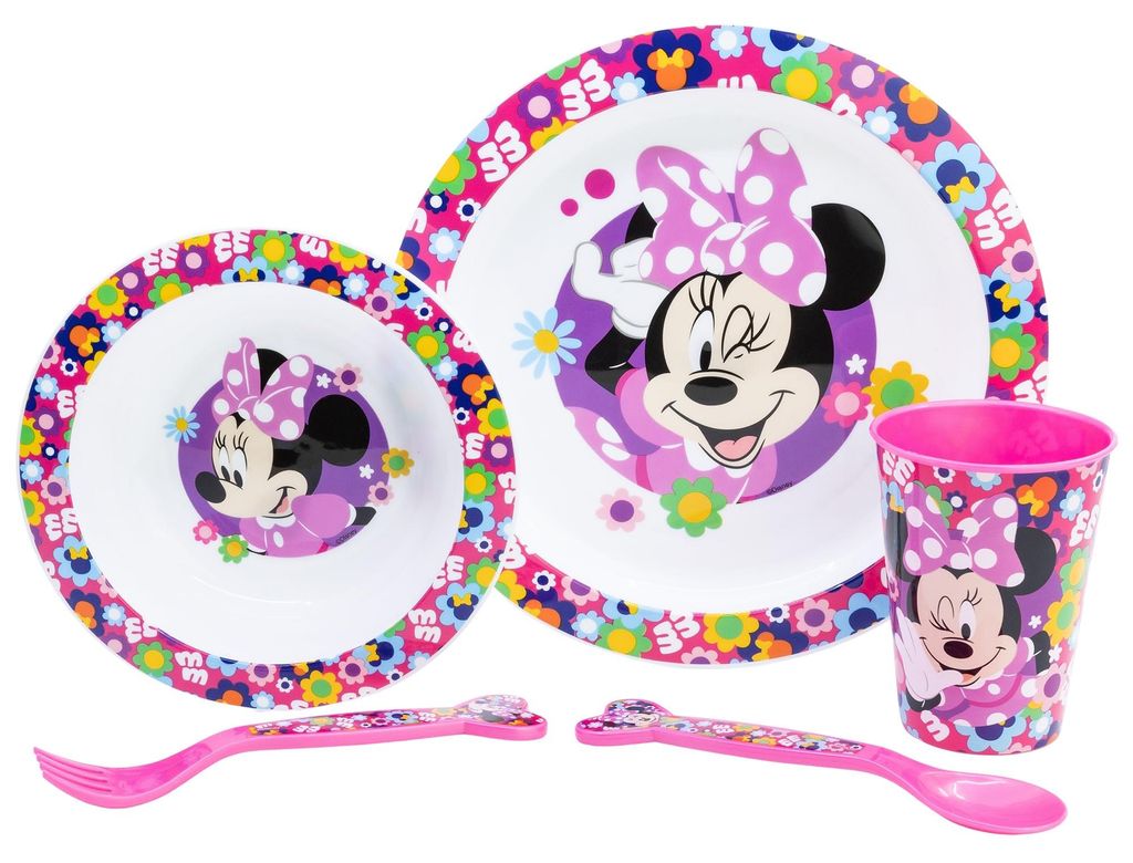Juego de platos de Mickey Mouse de Disney, apto para Imagen del producto 