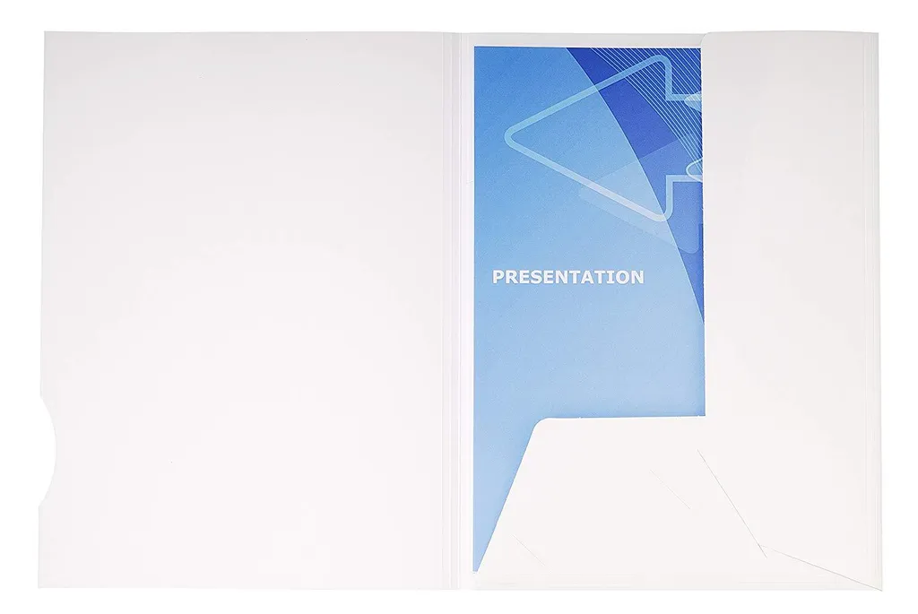 Set 20 Cartelline Cromolux 250g Bianco Glossy - Qualità Top Ufficio