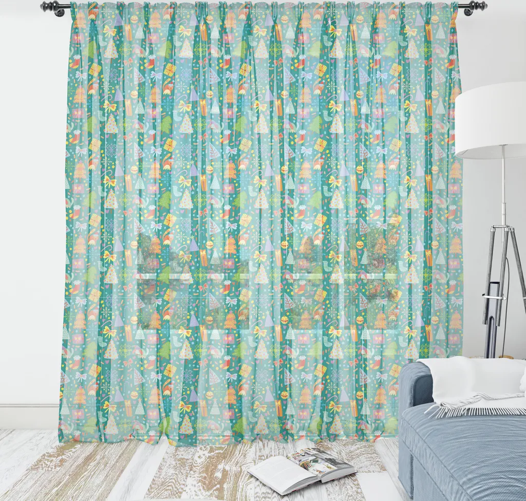 Tappeto Natalizio Seta-Satin ABAKUHAUS 274x274 - Stampa HD