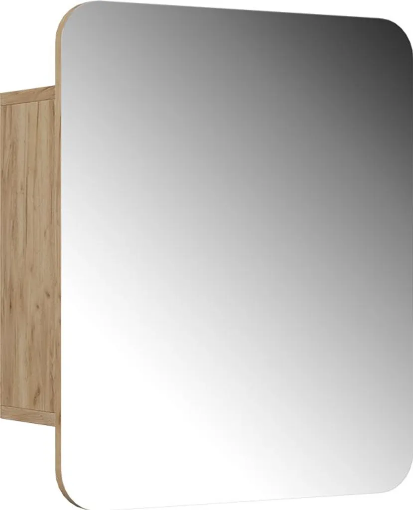 Armoire de toilette 60x50cm chêne de force doré Vicco Zino robuste
