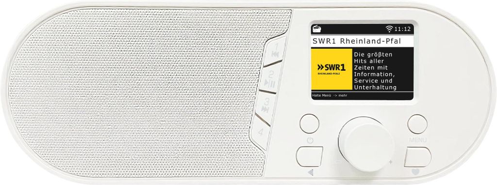 Telestar 5720050, Internet, 7 W, TFT, 6,1 cm (2.4"), Weiß, Produktbild 