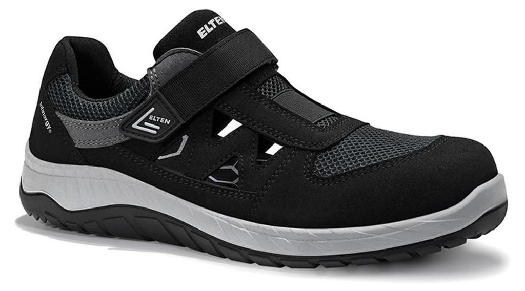 Sicherheitssandale LONNY Compo black-grey Easy ESD S1PS, Gr. 44