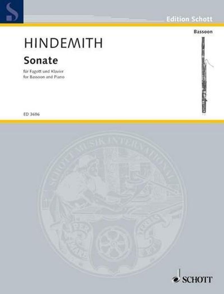 Sonate. Fagott und Klavier