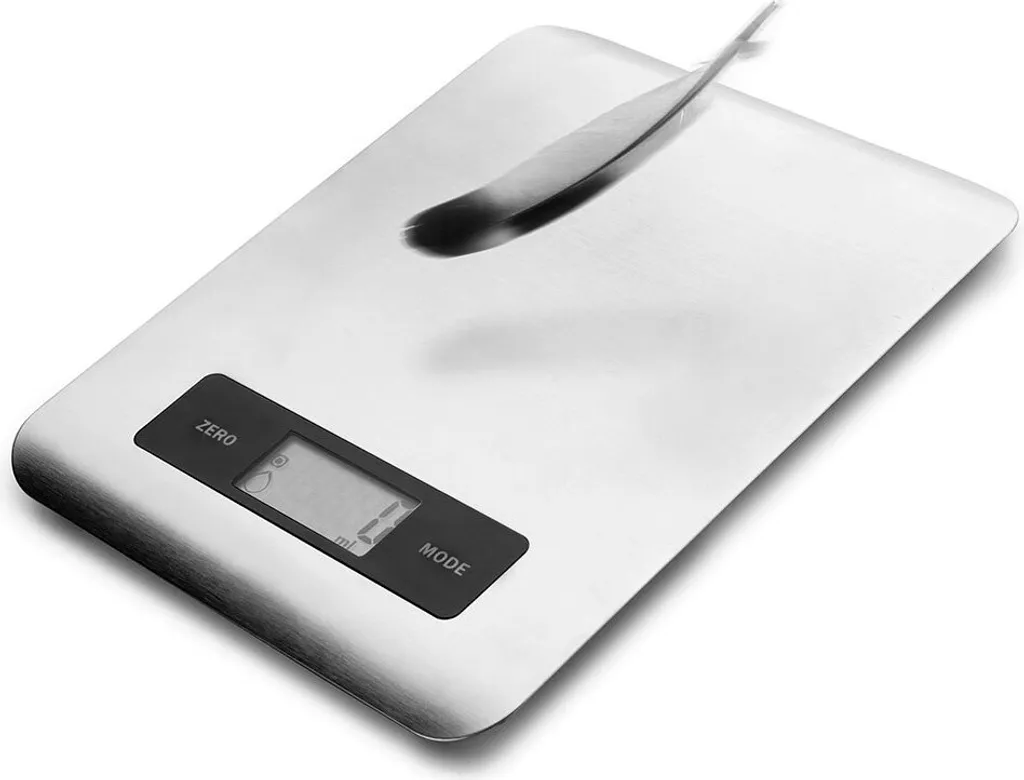 Bilancia Digitale Professionale Acciaio Inox 5kg - Alta Precisione 1g