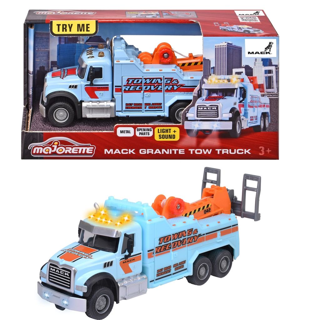Majorette Mack Granite Tow Truck Image du produit 