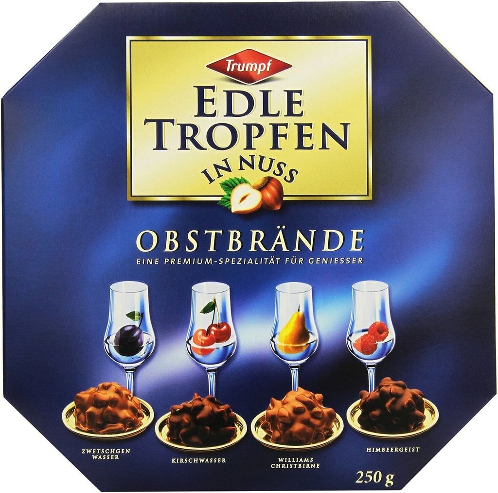 Trumpf Edle Tropfen in Nuß Obstbrand 250g Produktbild 