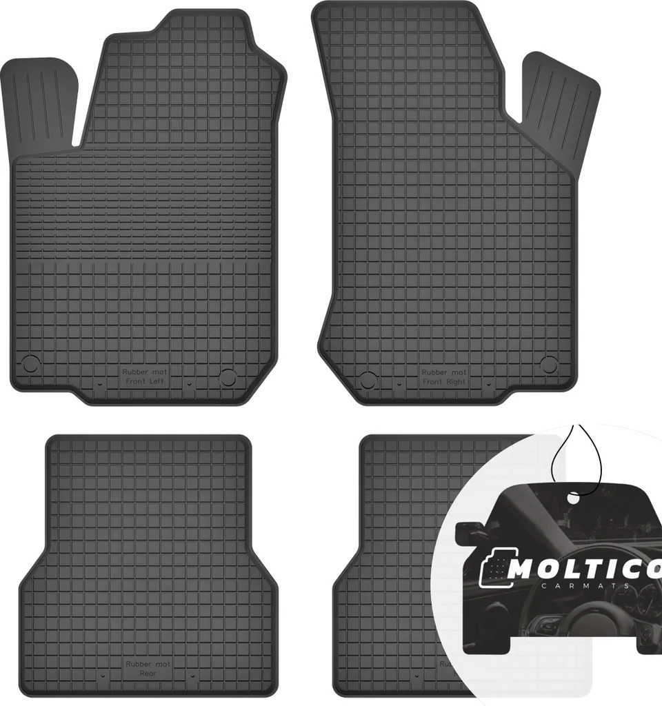 Tappetini in Gomma Opel Combo B 1993-2000: Protezione Su Misura Set 4 pz