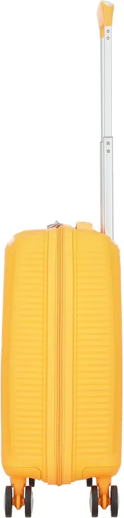 Valise Soundbox Mini Spinner 47 Jaune en Polypropylène Robuste et Légère - 13