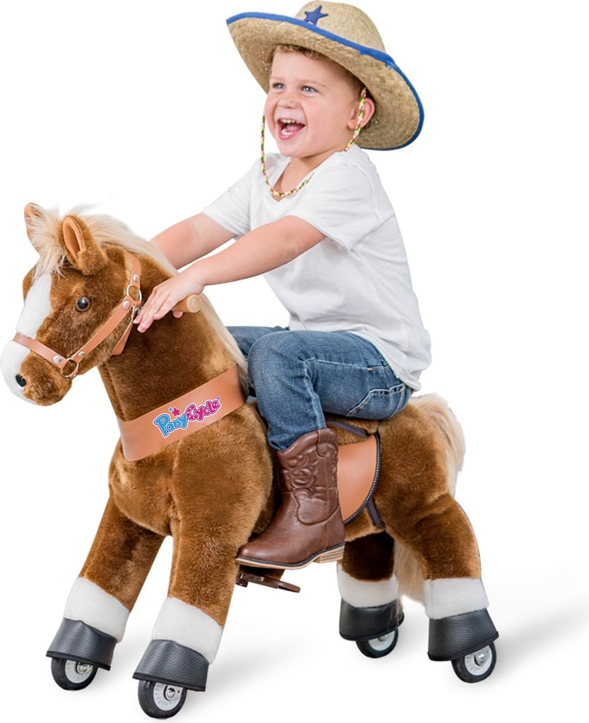 PonyCycle cavallo da equitazione su ruote per bambini 3-4 Immagine del prodotto 