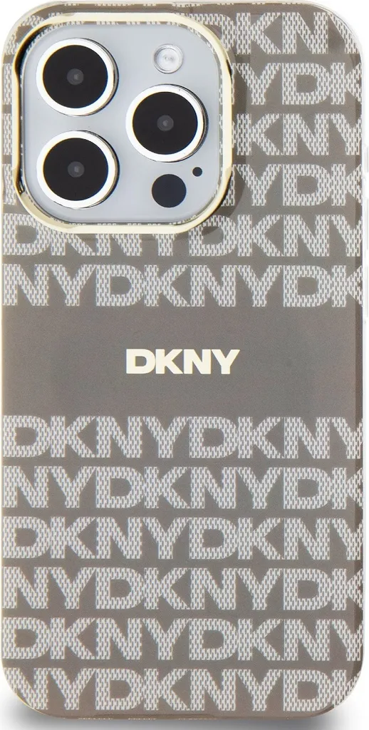 DKNY Custodia MagSafe iPhone 14 Pro Max Giallo-Grigio | Stile NY