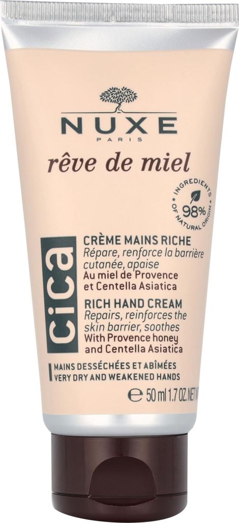 Nuxe Creme Nuxe Body Rêve de Miel Crème Mains Riche 50ml Produktbild 