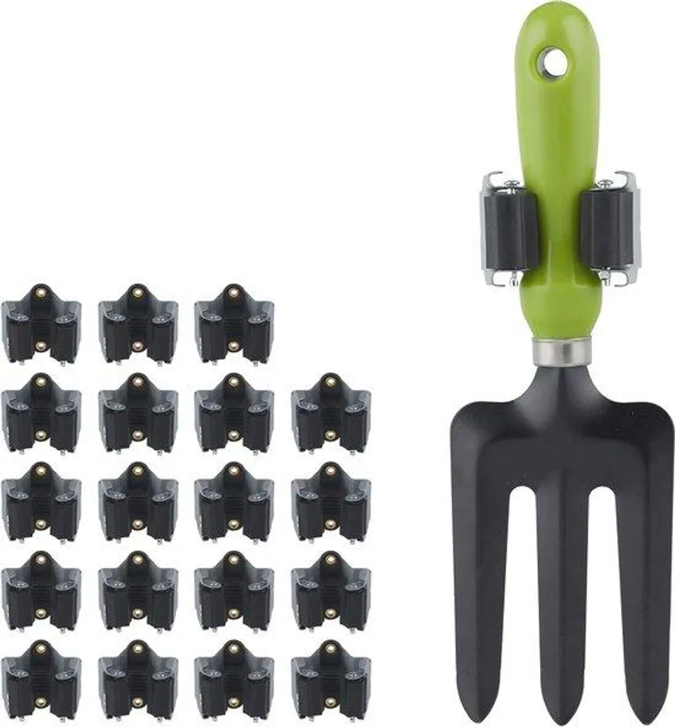Combiné WC sans perçage : porte-papier et brosse acier noir stable 2-en-1