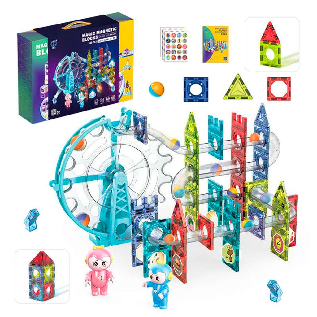 Klocki Magnetyczne - Magic Magnetic Blocks 120 elementów Zdjęcie produktu 