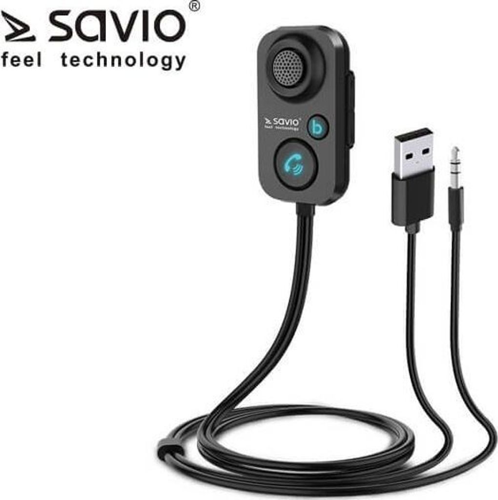 Savio TR-13 AUX 10 m Nero Immagine del prodotto 